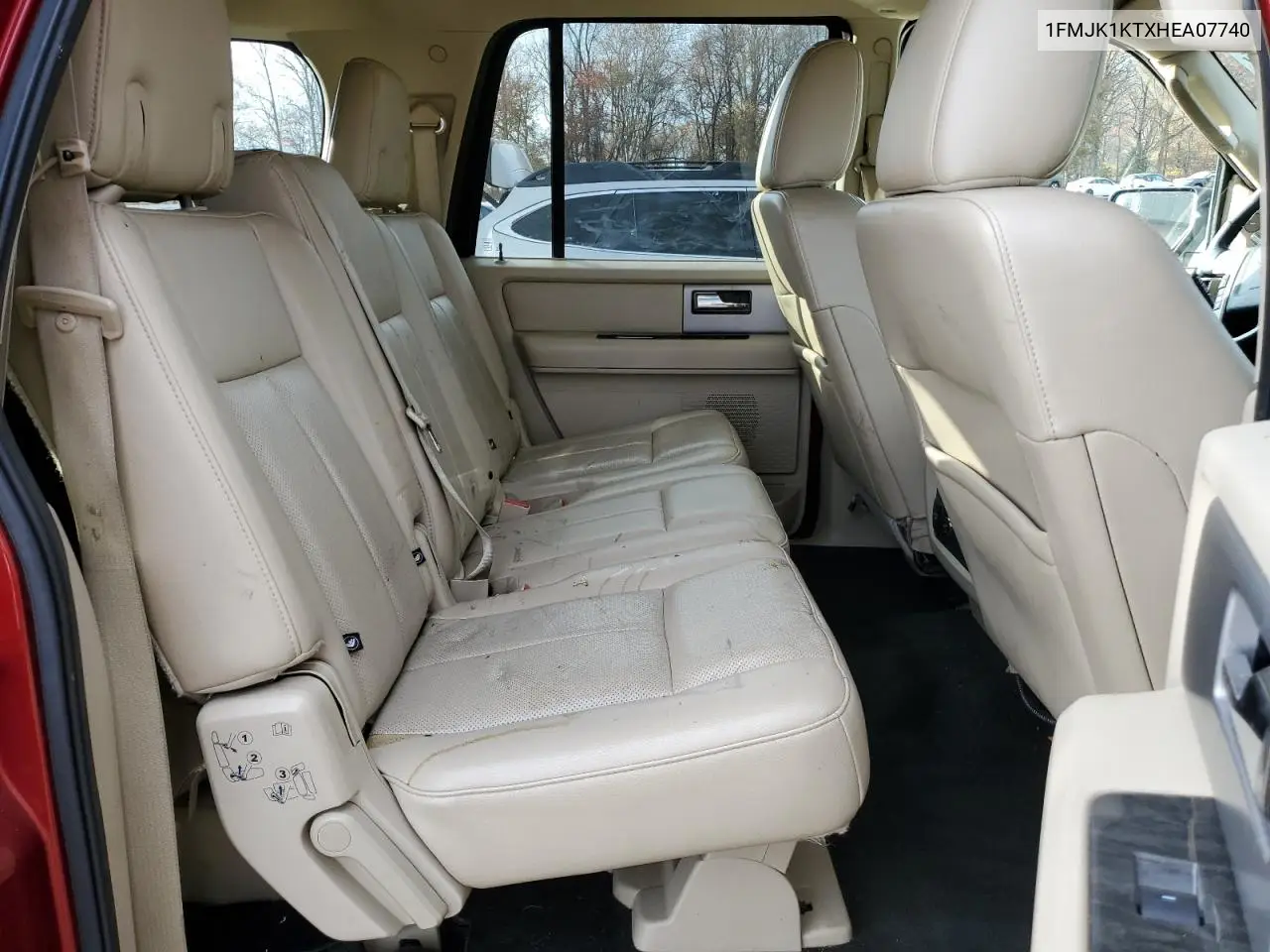 1FMJK1KTXHEA07740 2017 Ford Expedition El Limited