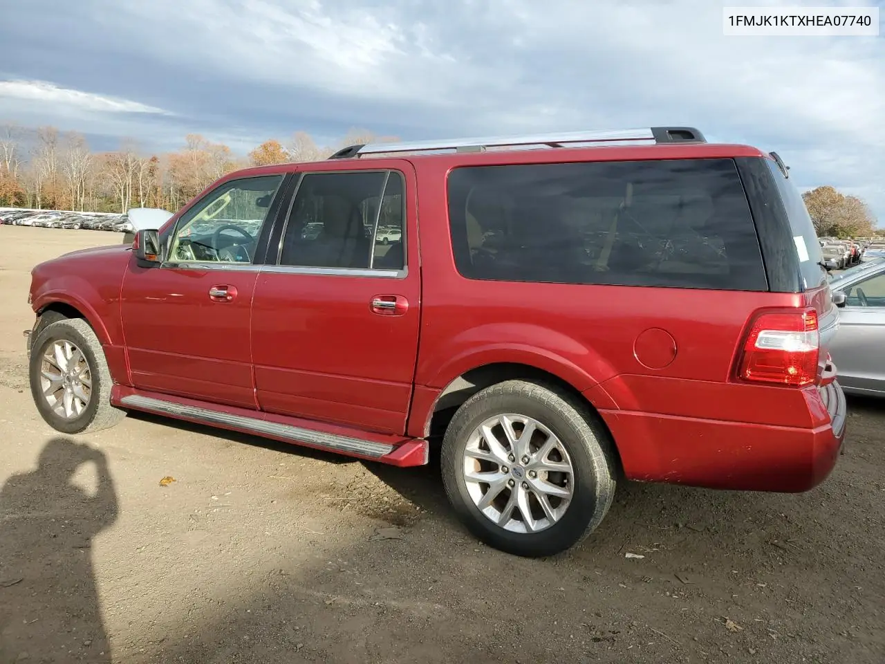 1FMJK1KTXHEA07740 2017 Ford Expedition El Limited