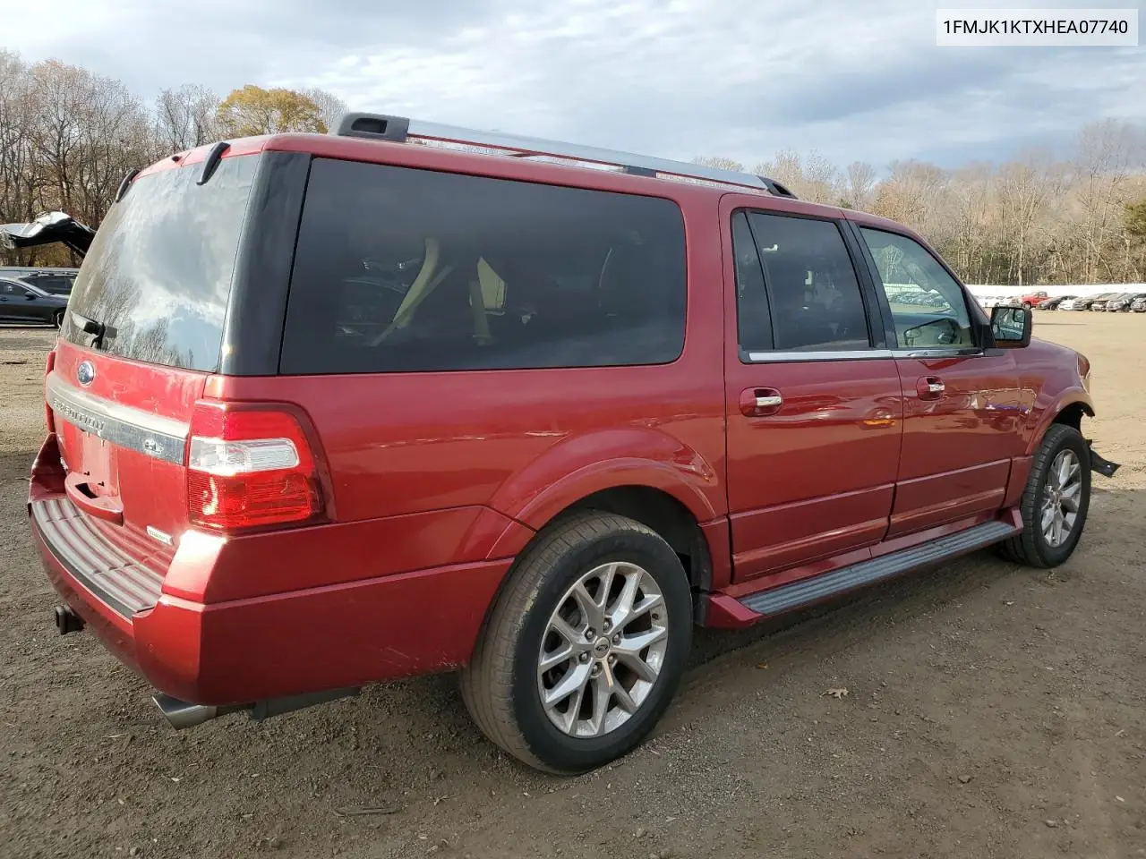 1FMJK1KTXHEA07740 2017 Ford Expedition El Limited