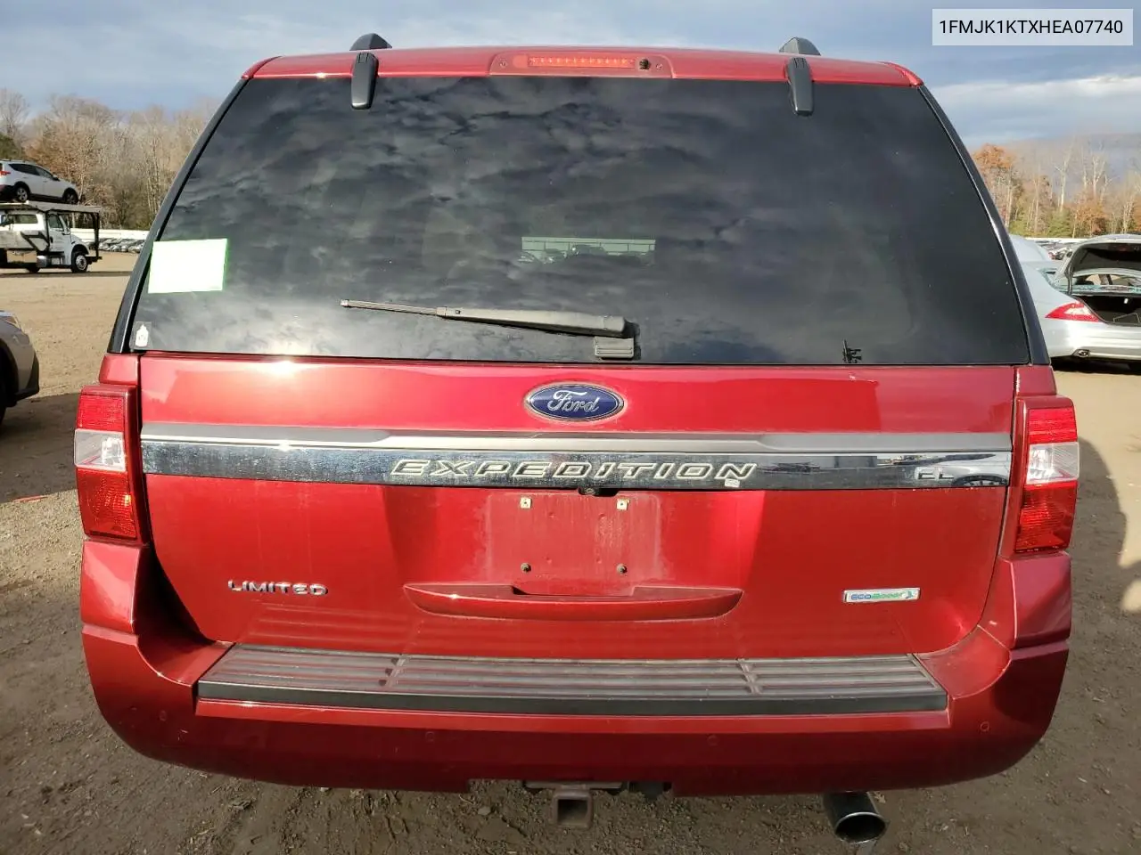 1FMJK1KTXHEA07740 2017 Ford Expedition El Limited