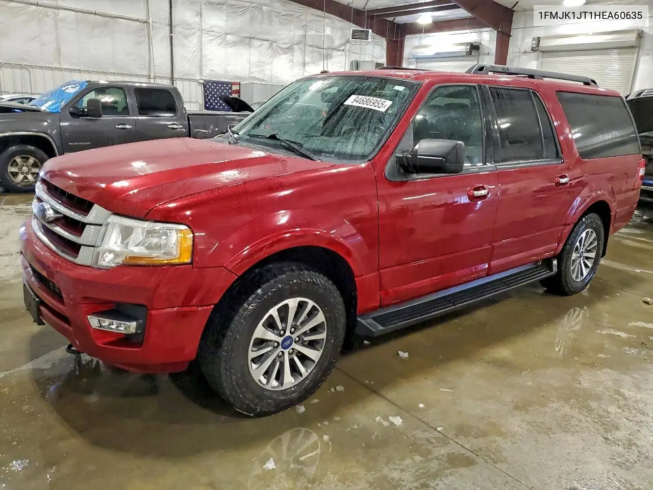 1FMJK1JT1HEA60635 2017 Ford Expedition El Xlt