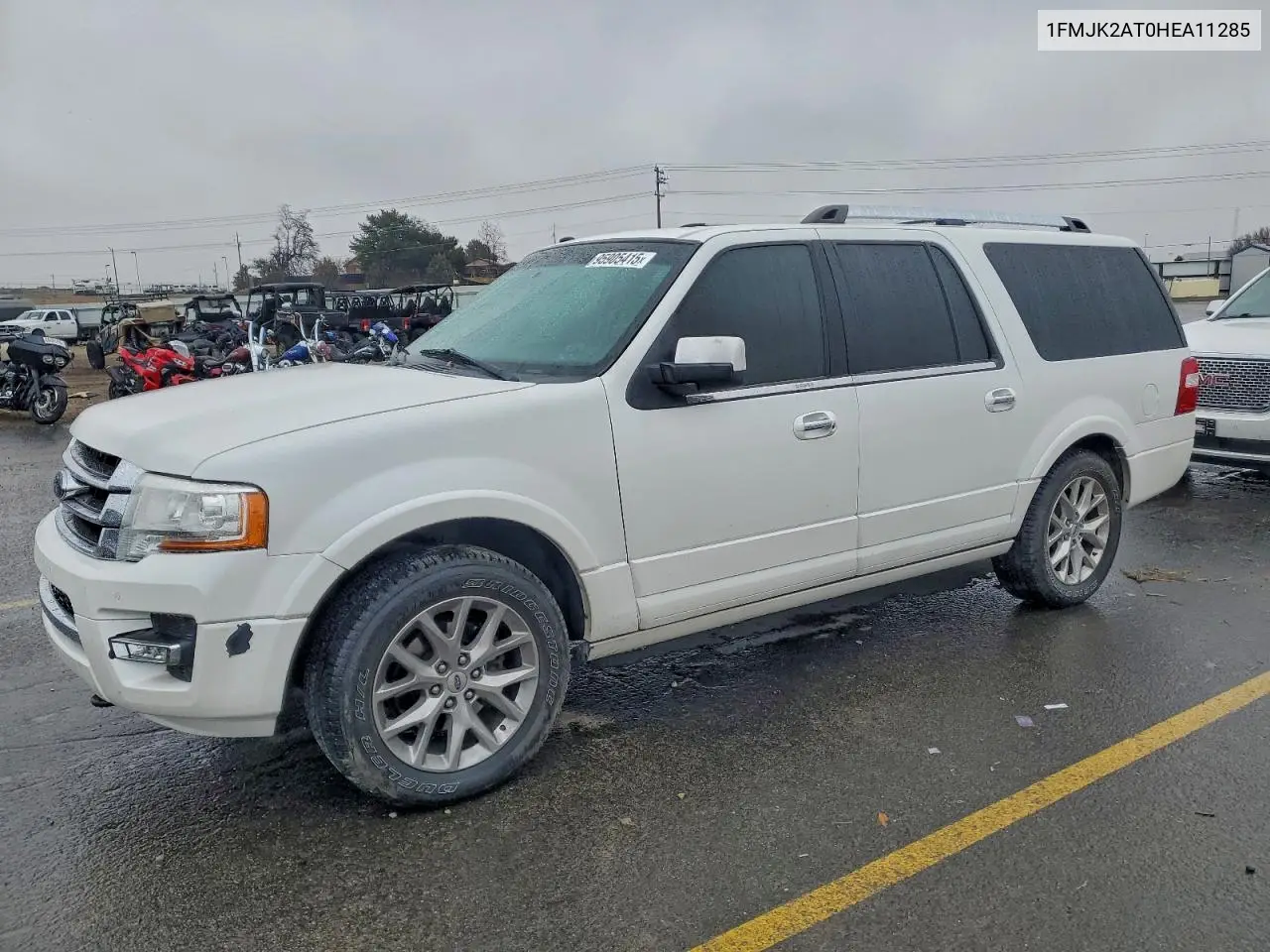1FMJK2AT0HEA11285 2017 Ford Expedition El Limited