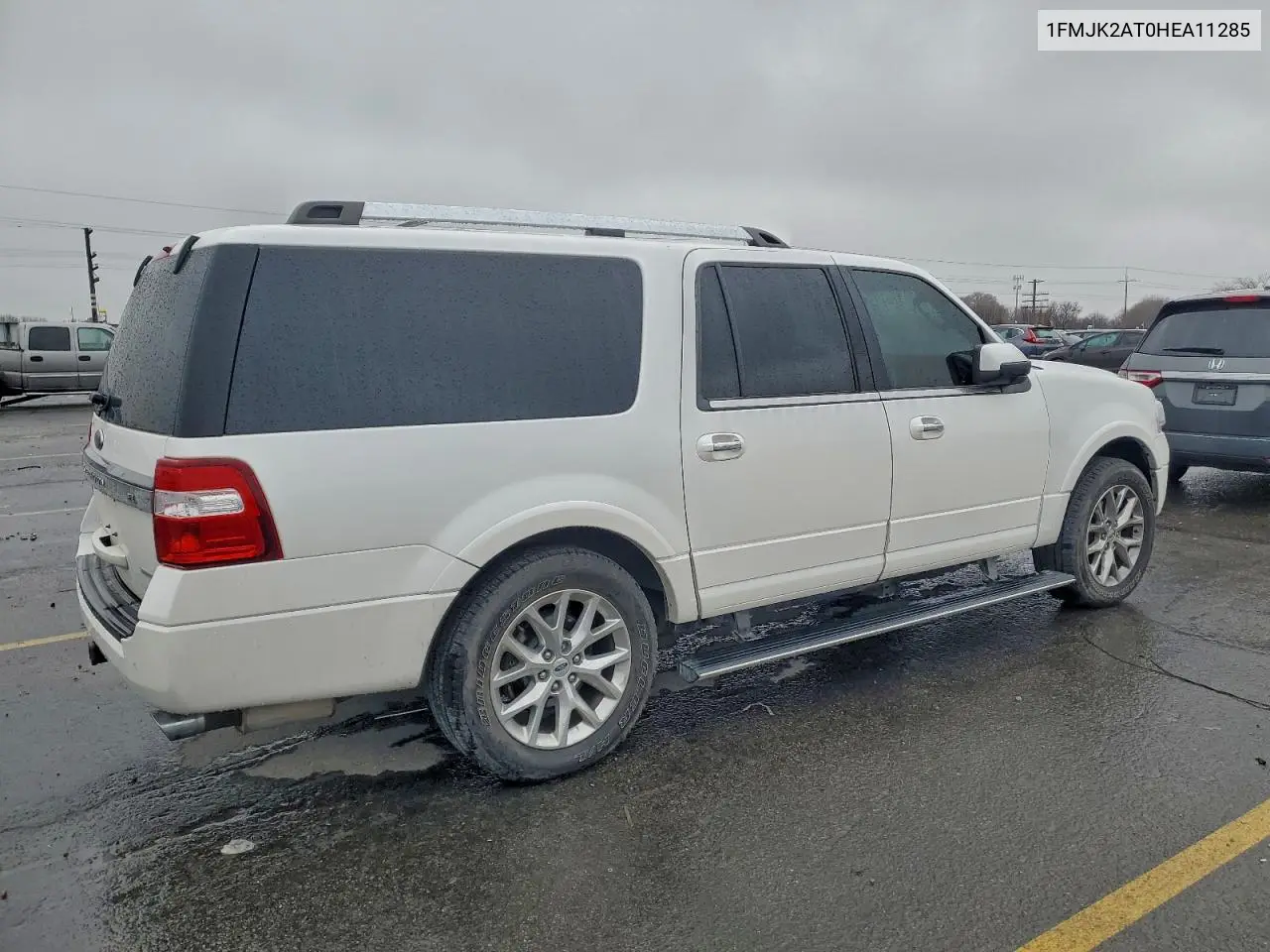 1FMJK2AT0HEA11285 2017 Ford Expedition El Limited