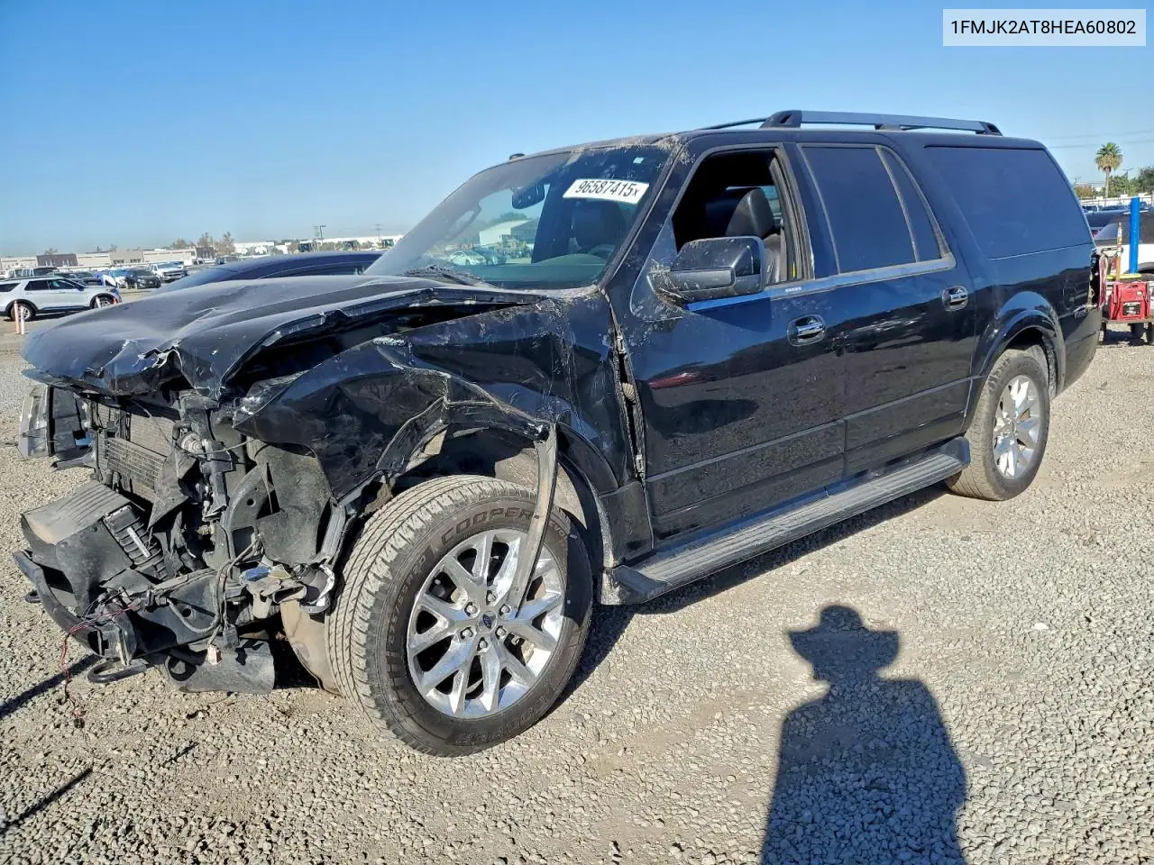 1FMJK2AT8HEA60802 2017 Ford Expedition El Limited