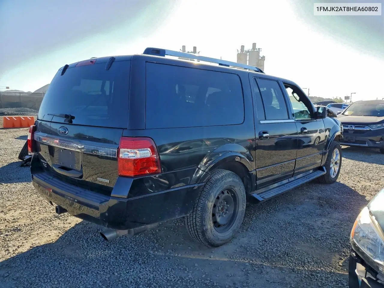 1FMJK2AT8HEA60802 2017 Ford Expedition El Limited