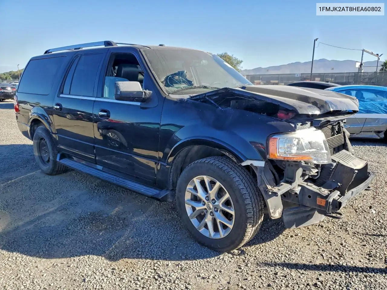 1FMJK2AT8HEA60802 2017 Ford Expedition El Limited