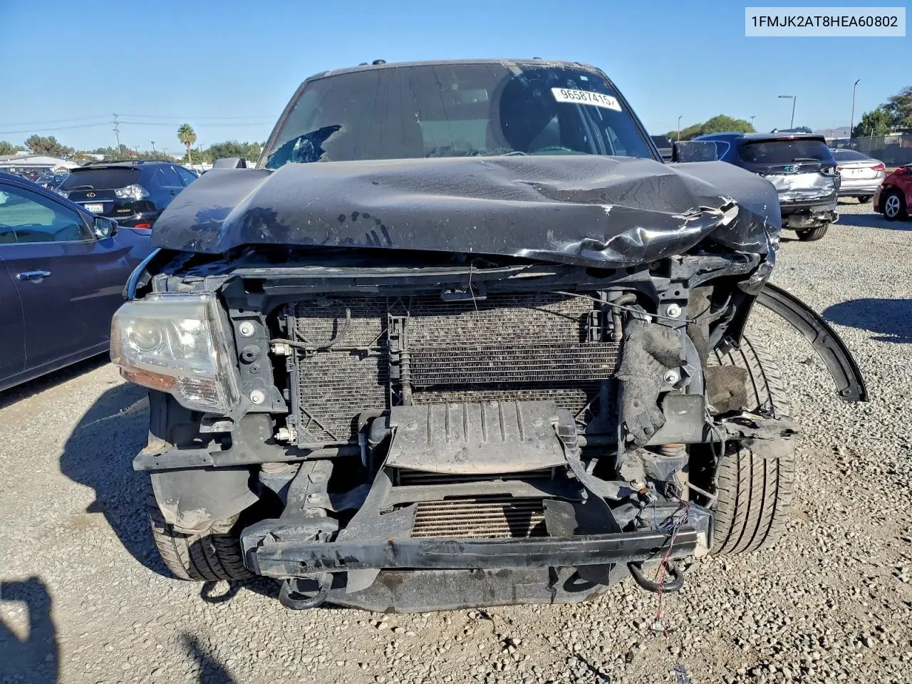 1FMJK2AT8HEA60802 2017 Ford Expedition El Limited