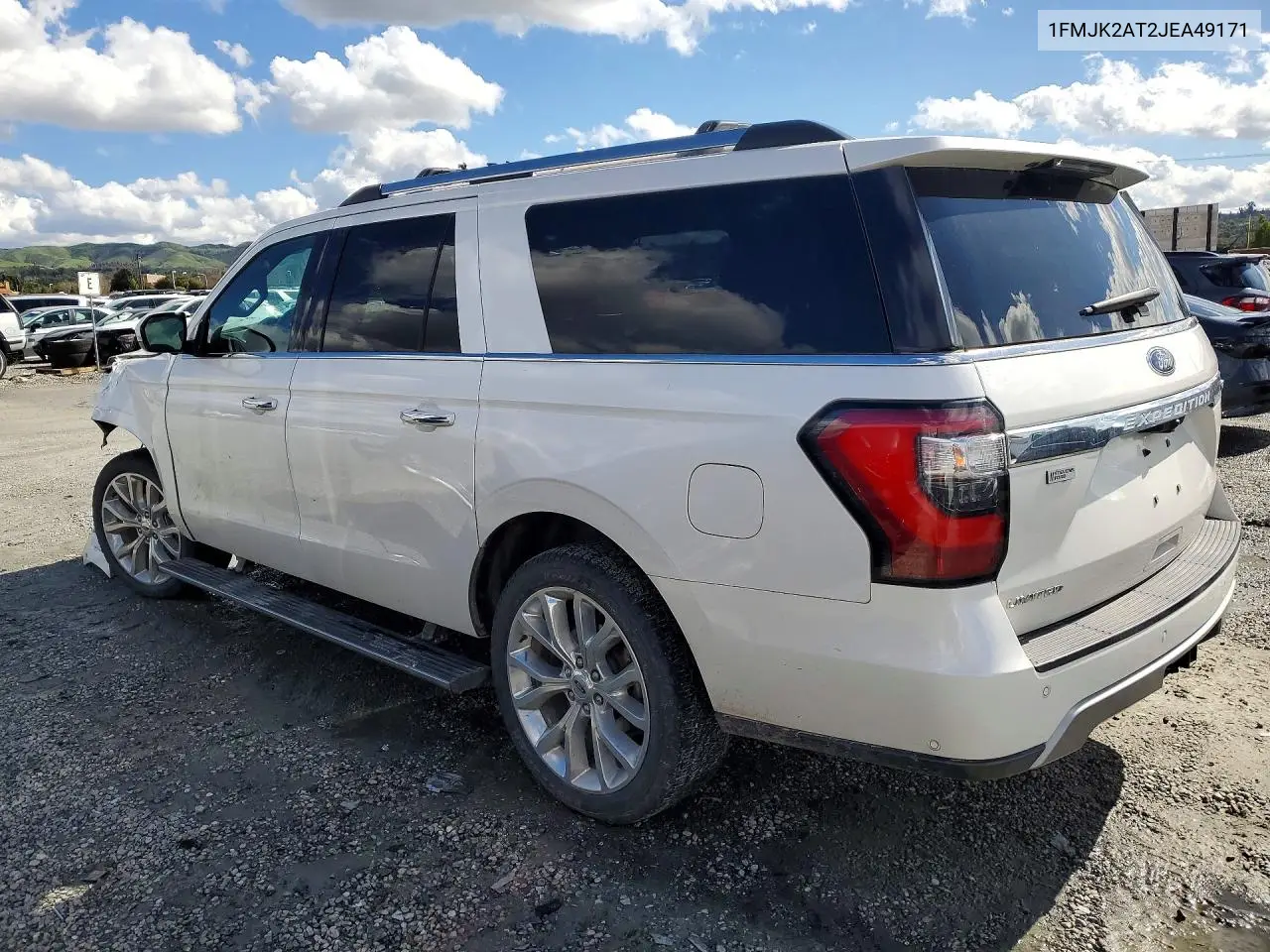 1FMJK2AT2JEA49171 2018 Ford Expedition Max Limited