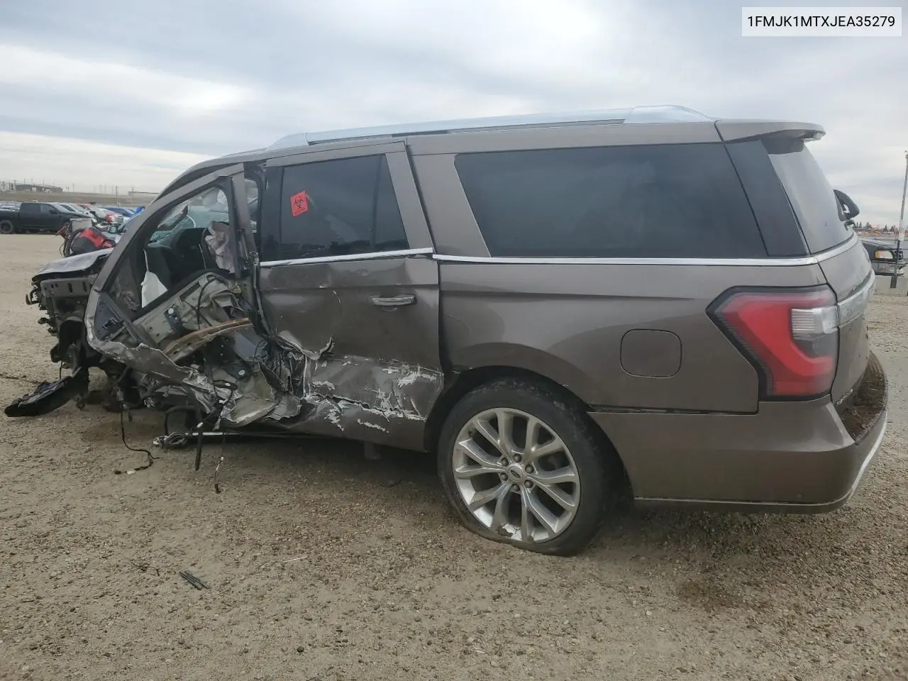 1FMJK1MTXJEA35279 2018 Ford Expedition Max Platinum