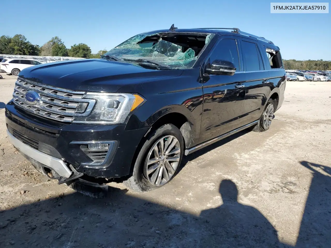 1FMJK2ATXJEA57910 2018 Ford Expedition Max Limited