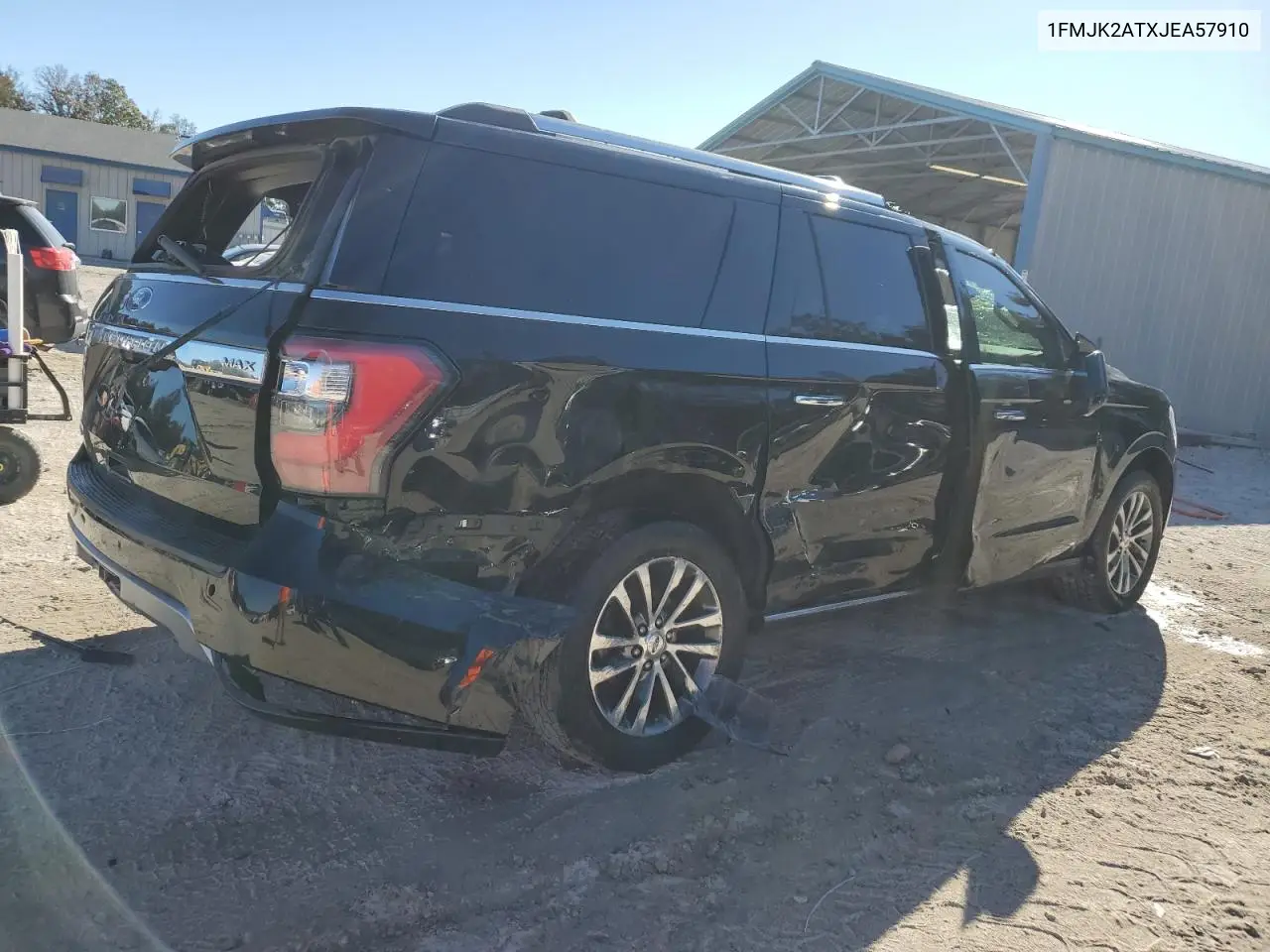 1FMJK2ATXJEA57910 2018 Ford Expedition Max Limited