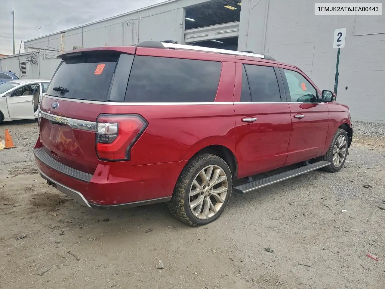 1FMJK2AT6JEA00443 2018 Ford Expedition Max Limited