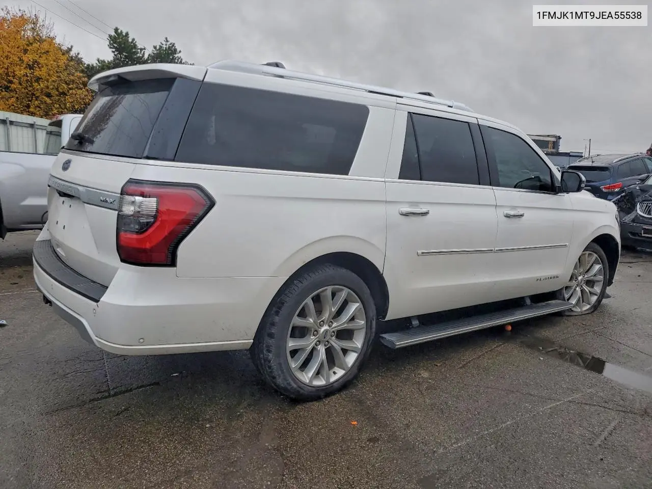 1FMJK1MT9JEA55538 2018 Ford Expedition Max Platinum