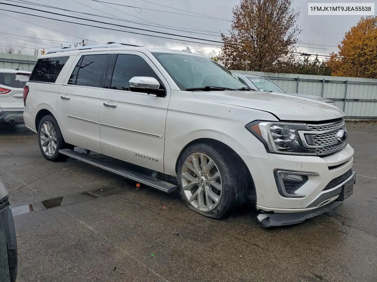 1FMJK1MT9JEA55538 2018 Ford Expedition Max Platinum
