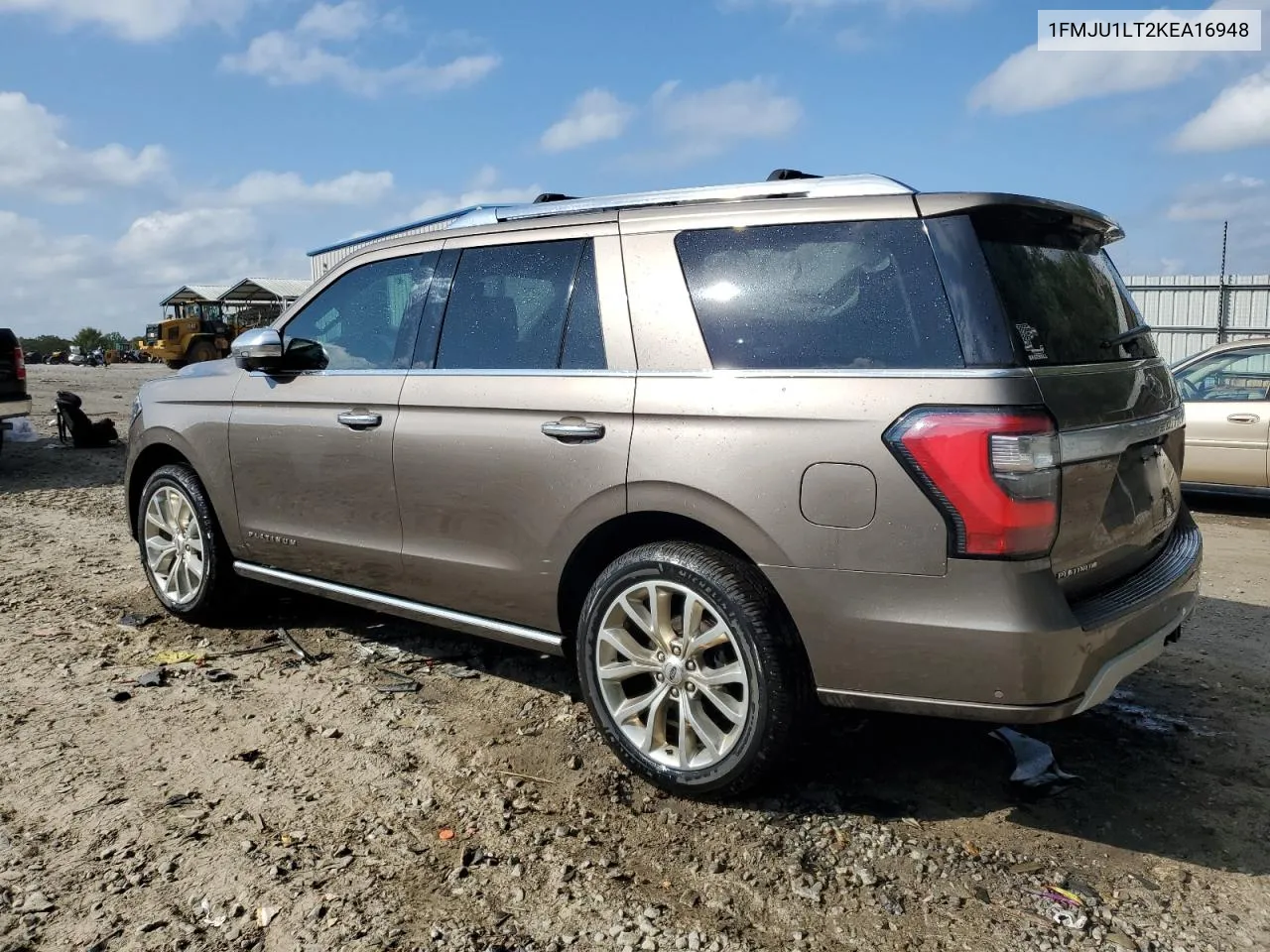 1FMJU1LT2KEA16948 2019 Ford Expedition Platinum