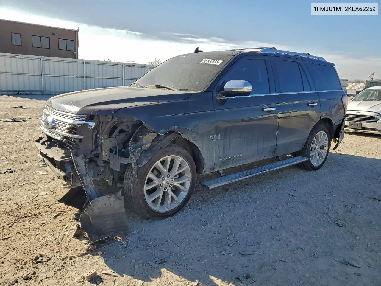 1FMJU1MT2KEA62259 2019 Ford Expedition Platinum