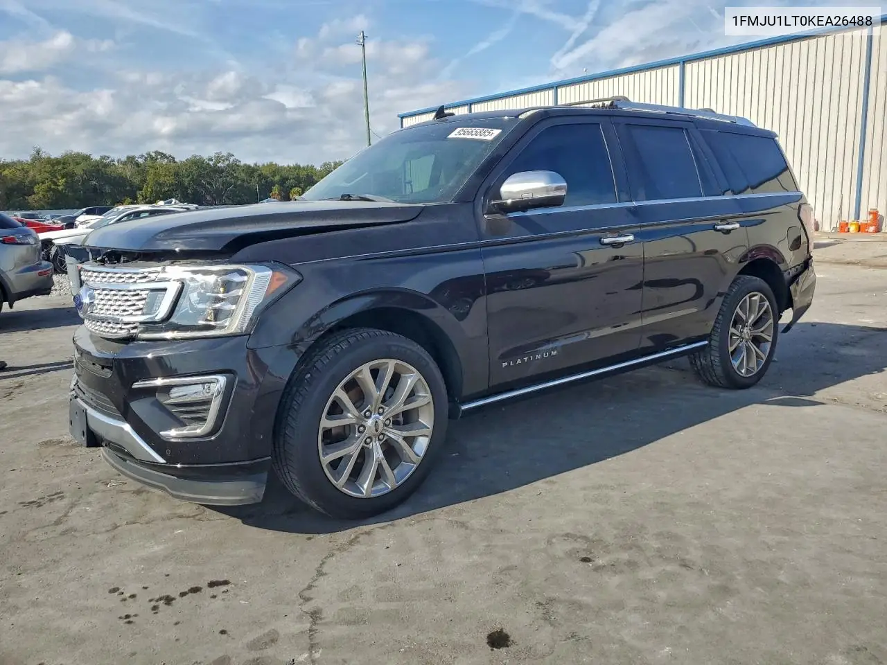 1FMJU1LT0KEA26488 2019 Ford Expedition Platinum