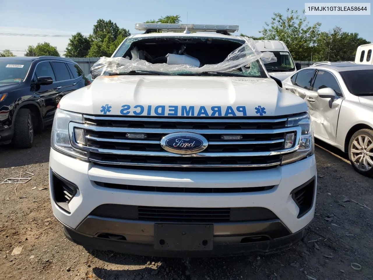 2020 Ford Expedition Max Xl VIN: 1FMJK1GT3LEA58644 Lot: 60443454