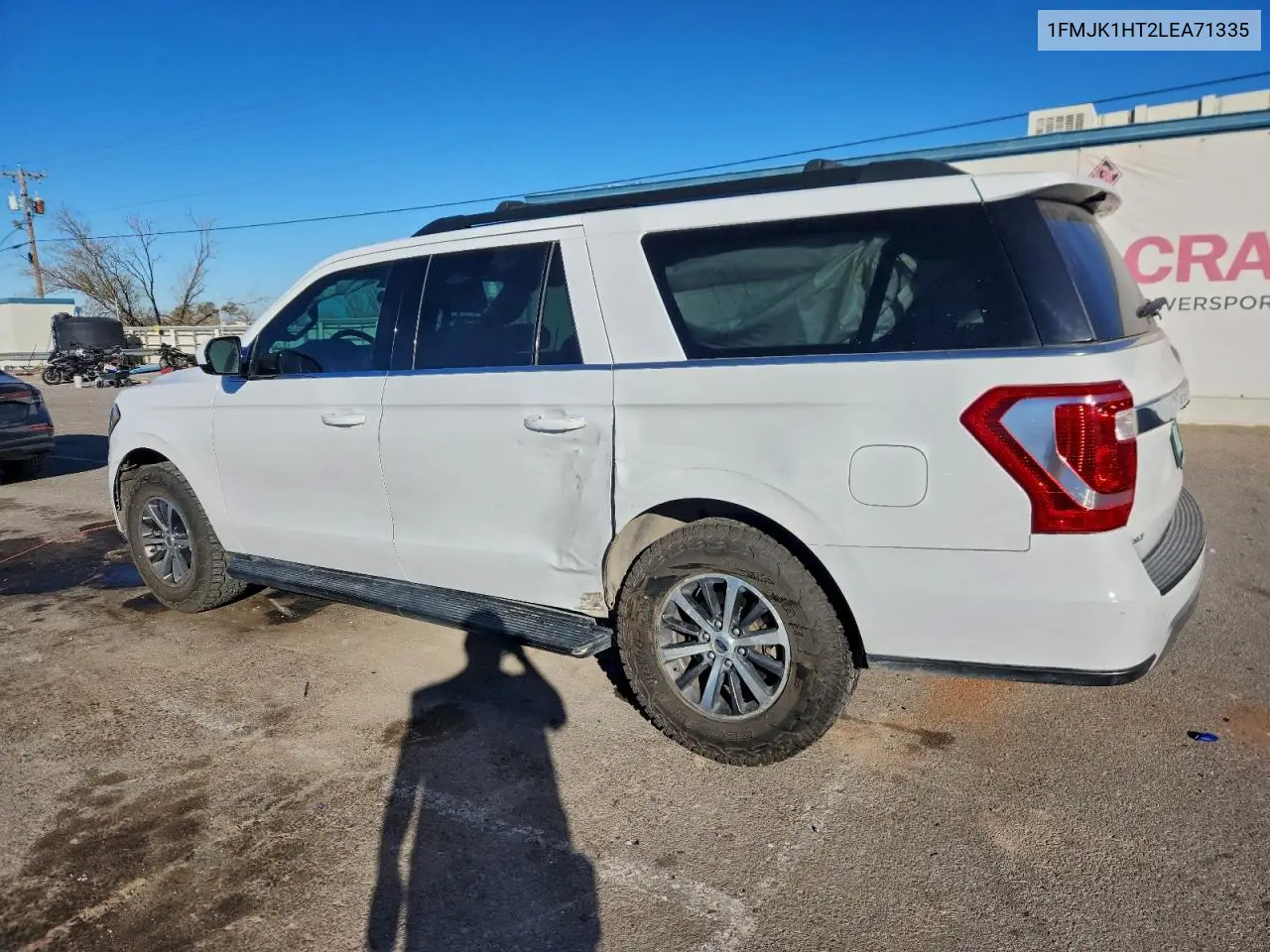 1FMJK1HT2LEA71335 2020 Ford Expedition Max Xlt
