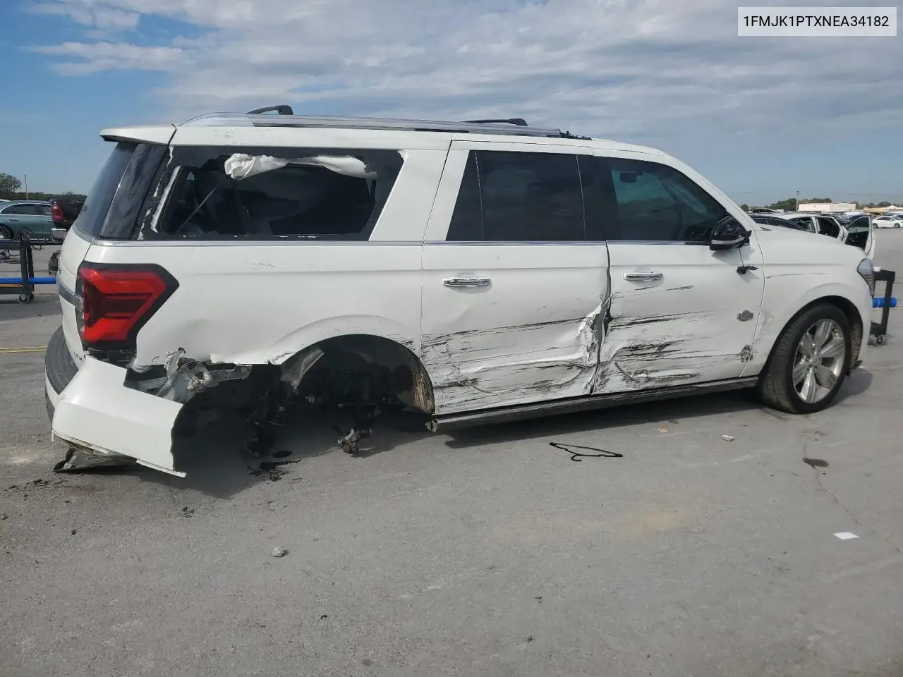 1FMJK1PTXNEA34182 2022 Ford Expedition Max King Ranch