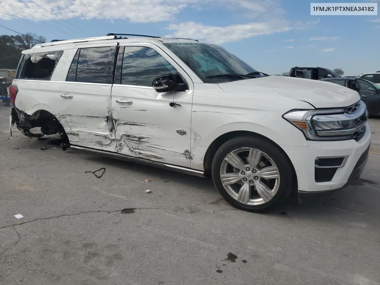 1FMJK1PTXNEA34182 2022 Ford Expedition Max King Ranch