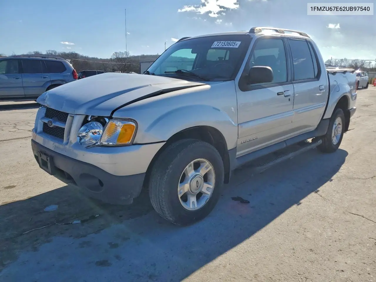 1FMZU67E62UB97540 2002 Ford Explorer Sport Trac