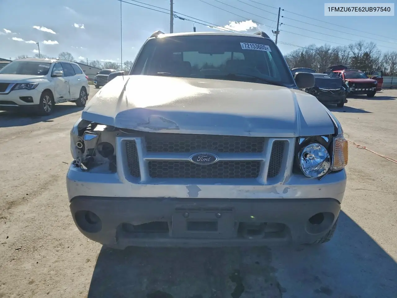 1FMZU67E62UB97540 2002 Ford Explorer Sport Trac