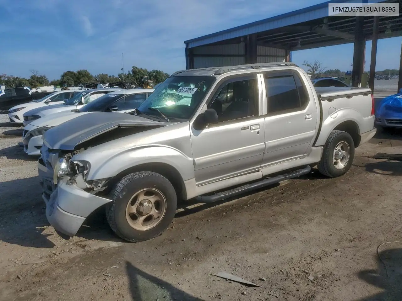 1FMZU67E13UA18595 2003 Ford Explorer Sport Trac