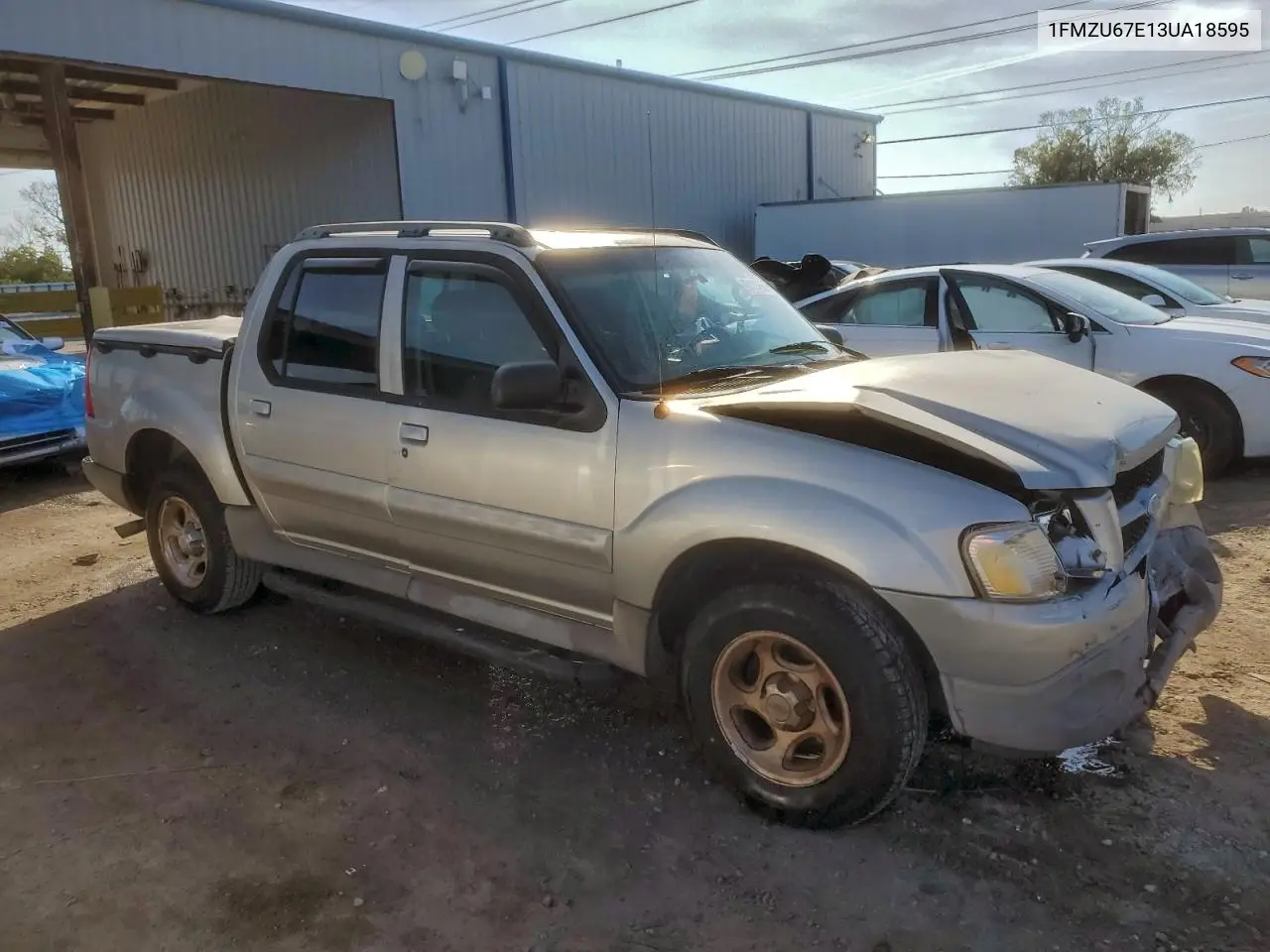 1FMZU67E13UA18595 2003 Ford Explorer Sport Trac