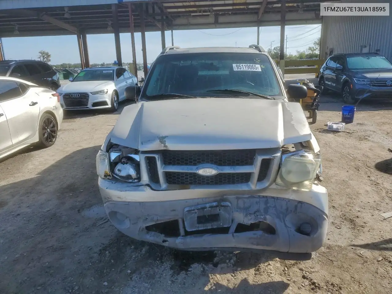 1FMZU67E13UA18595 2003 Ford Explorer Sport Trac