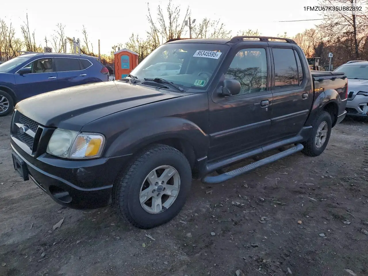 1FMZU67K35UB82892 2005 Ford Explorer Sport Trac