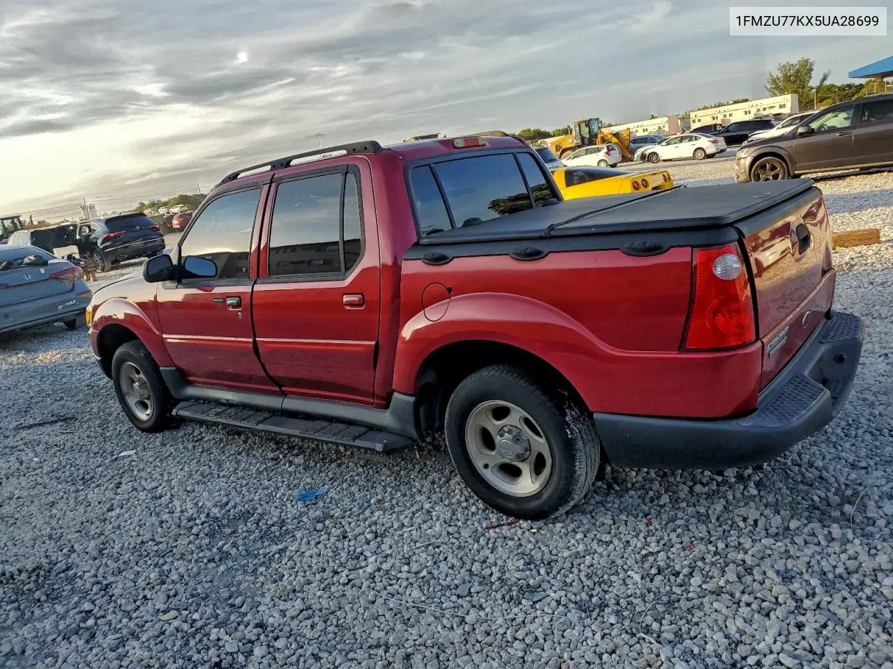 1FMZU77KX5UA28699 2005 Ford Explorer Sport Trac