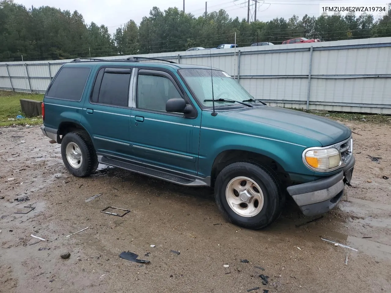 1FMZU34E2WZA19734 1998 Ford Explorer