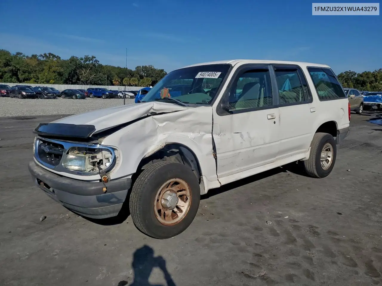 1FMZU32X1WUA43279 1998 Ford Explorer