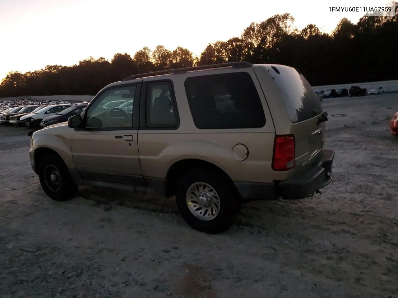 1FMYU60E11UA67959 2001 Ford Explorer Sport