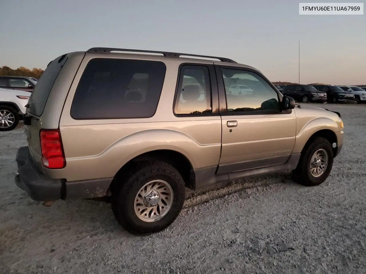 1FMYU60E11UA67959 2001 Ford Explorer Sport