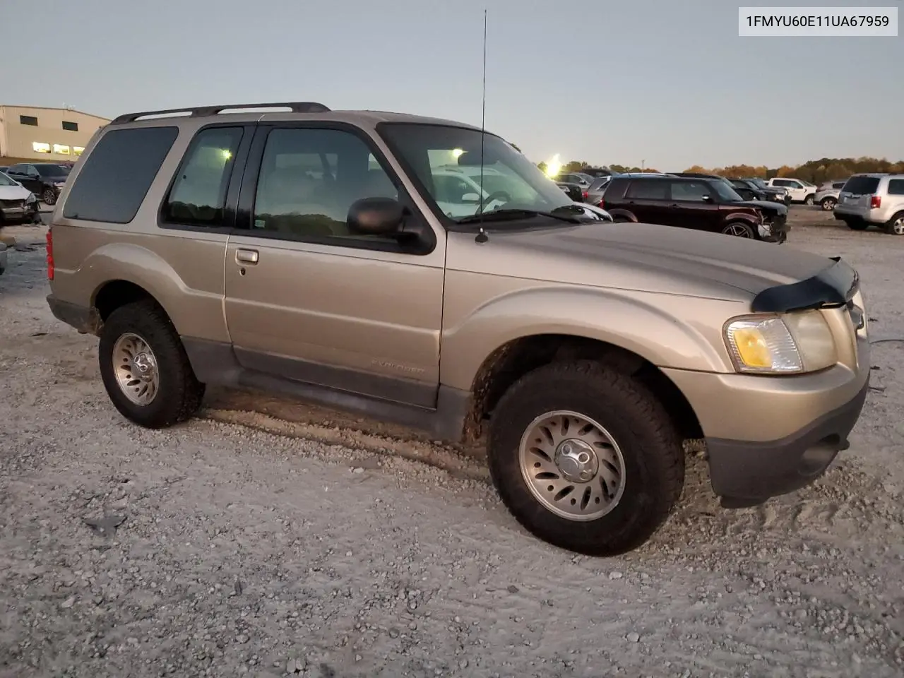 1FMYU60E11UA67959 2001 Ford Explorer Sport