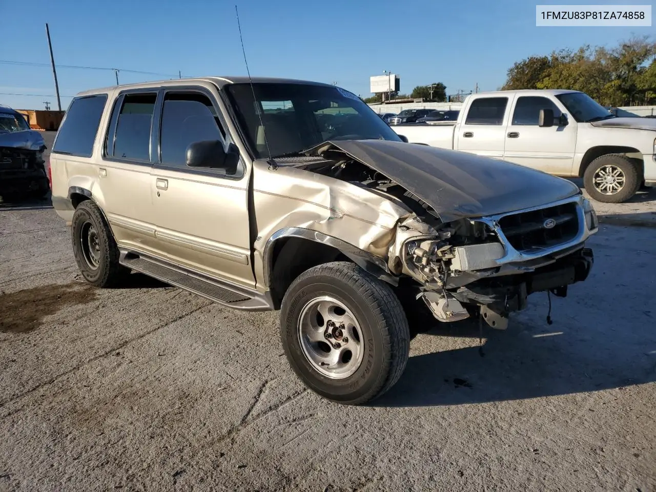 1FMZU83P81ZA74858 2001 Ford Explorer Xlt