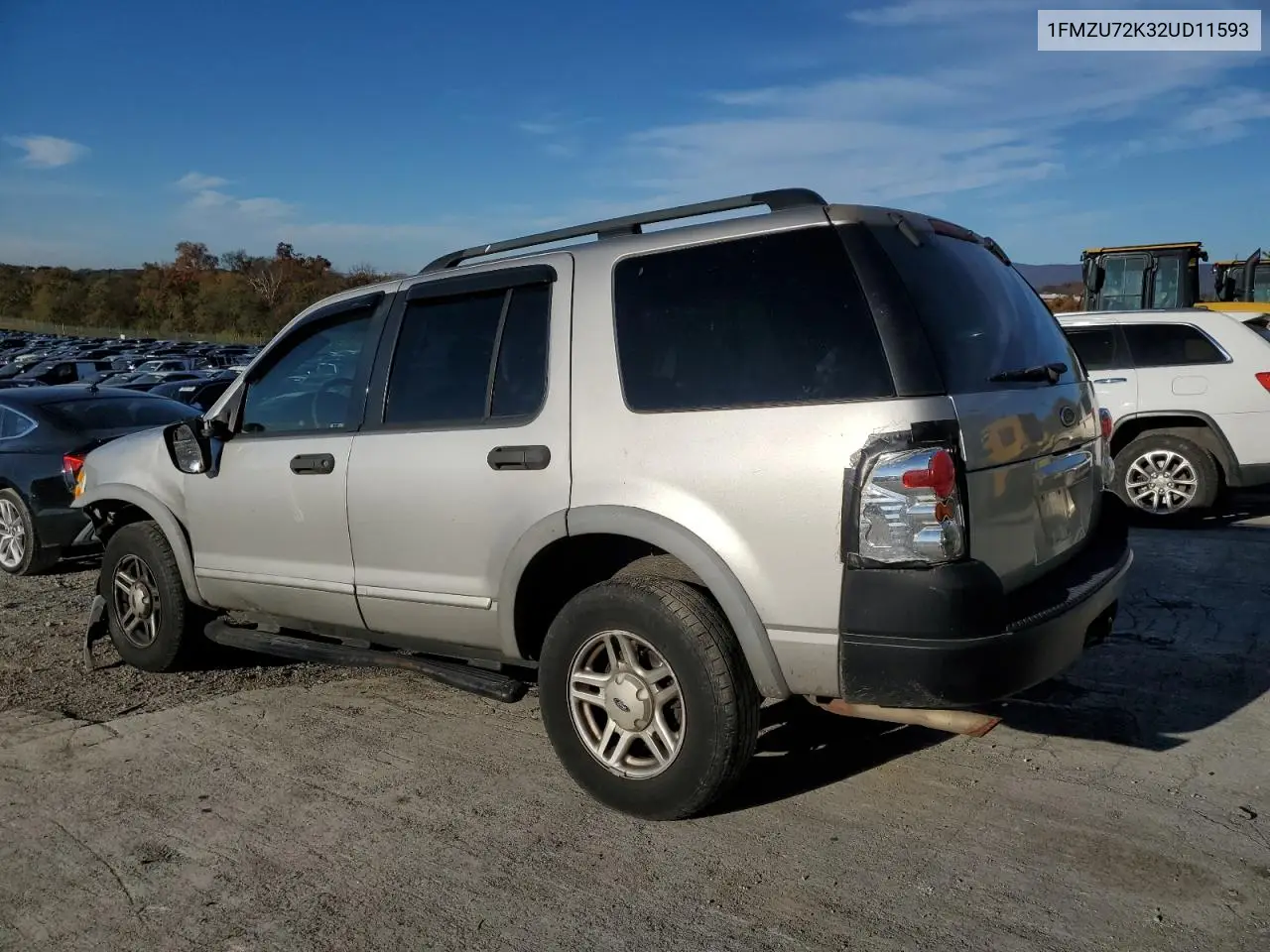 1FMZU72K32UD11593 2002 Ford Explorer Xls
