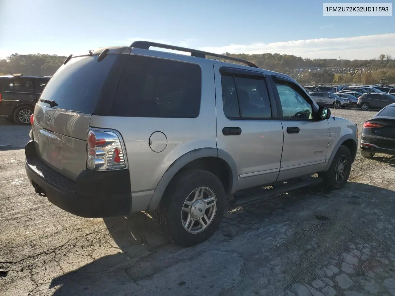 1FMZU72K32UD11593 2002 Ford Explorer Xls