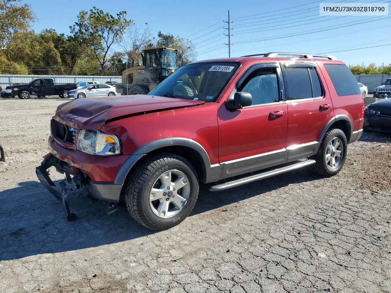 1FMZU73K03ZB18790 2003 Ford Explorer Xlt