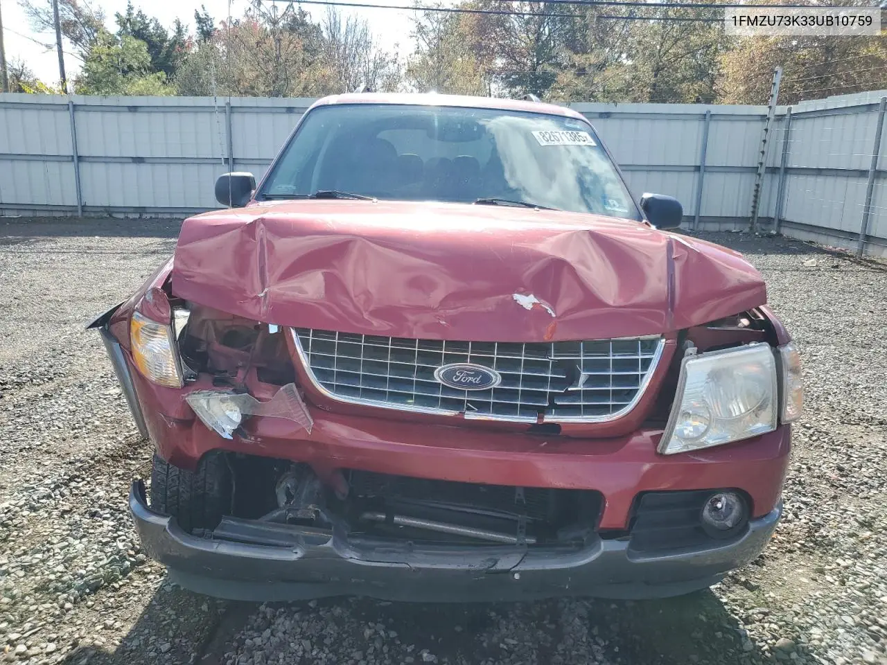 1FMZU73K33UB10759 2003 Ford Explorer Xlt