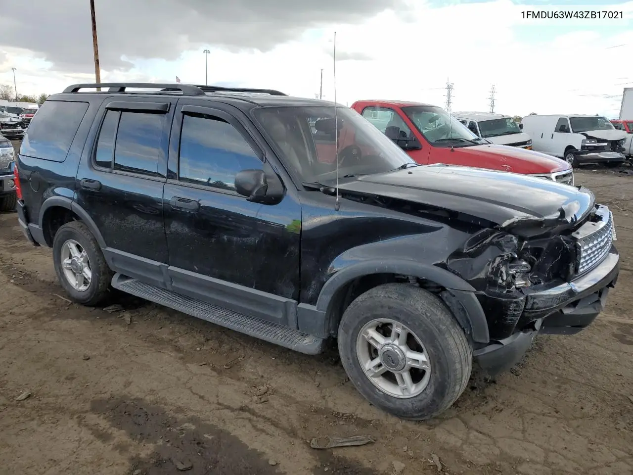 1FMDU63W43ZB17021 2003 Ford Explorer Xlt