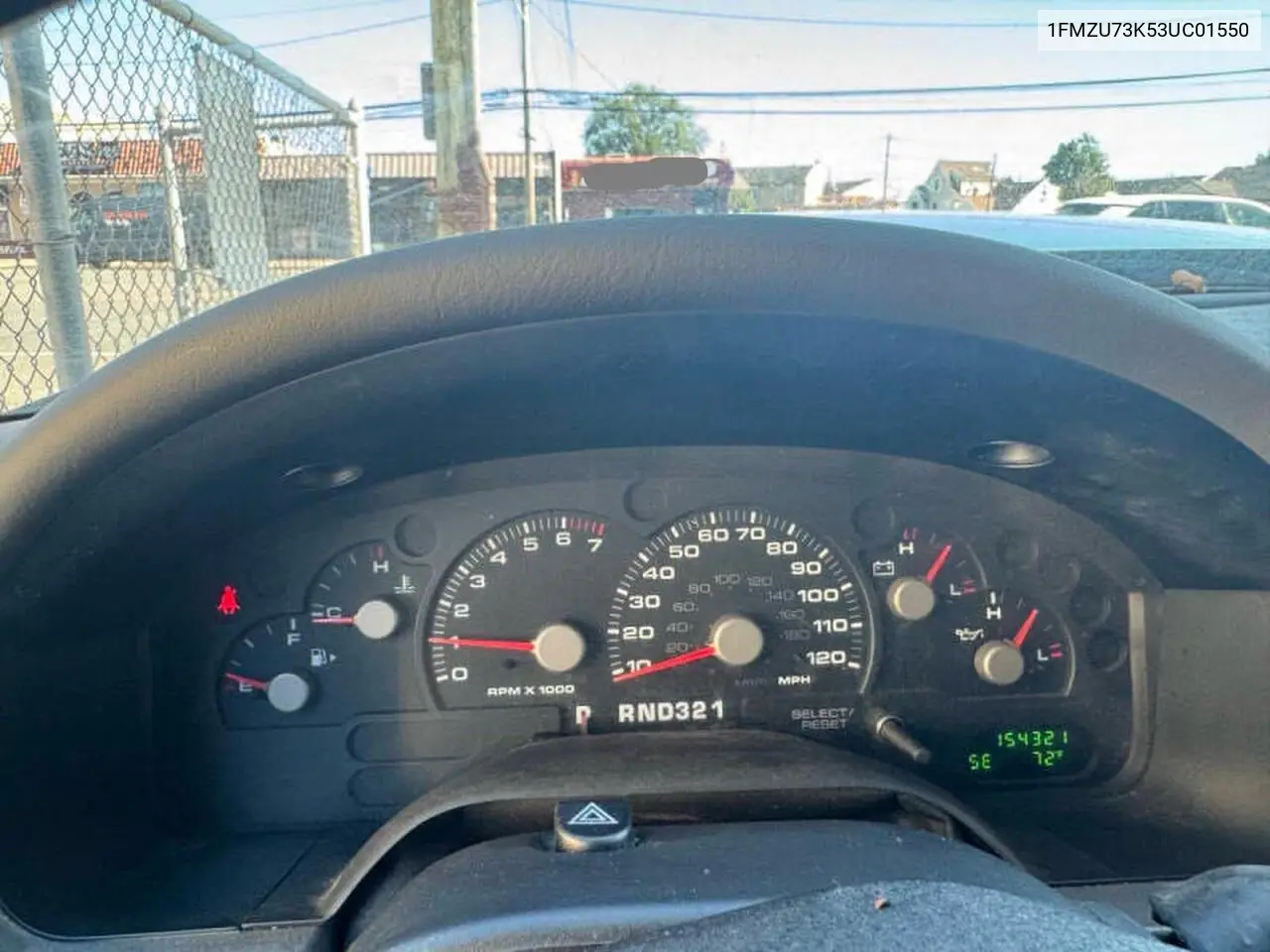 1FMZU73K53UC01550 2003 Ford Explorer Xlt