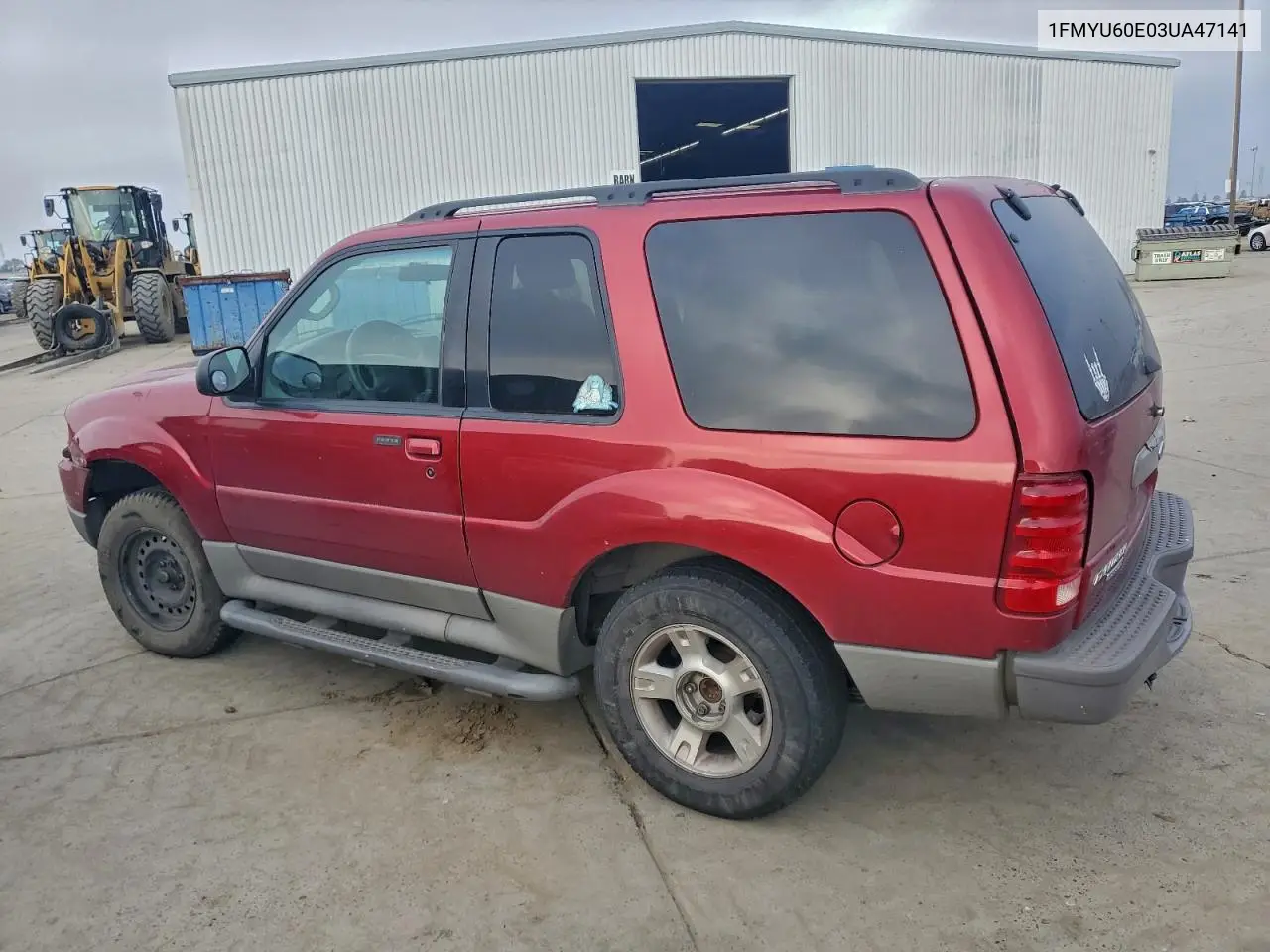 1FMYU60E03UA47141 2003 Ford Explorer Sport