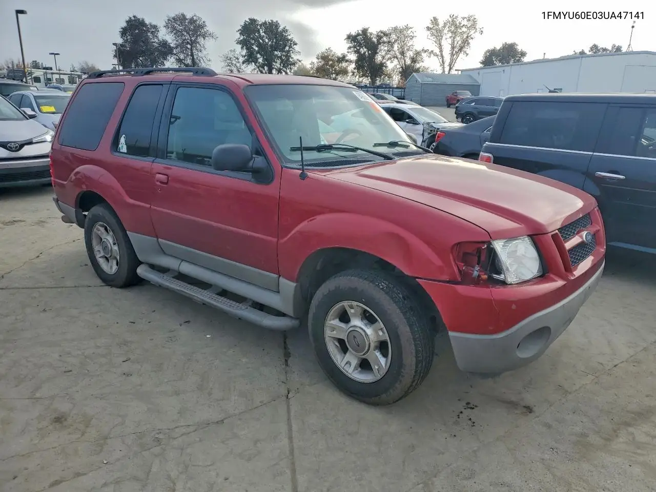 1FMYU60E03UA47141 2003 Ford Explorer Sport