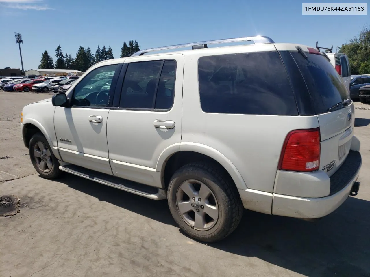 2004 Ford Explorer Limited VIN: 1FMDU75K44ZA51183 Lot: 62105014