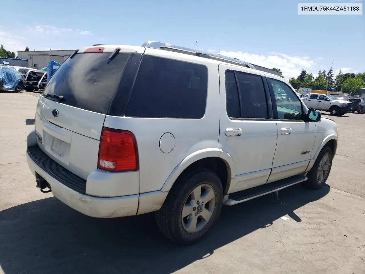 2004 Ford Explorer Limited VIN: 1FMDU75K44ZA51183 Lot: 62105014