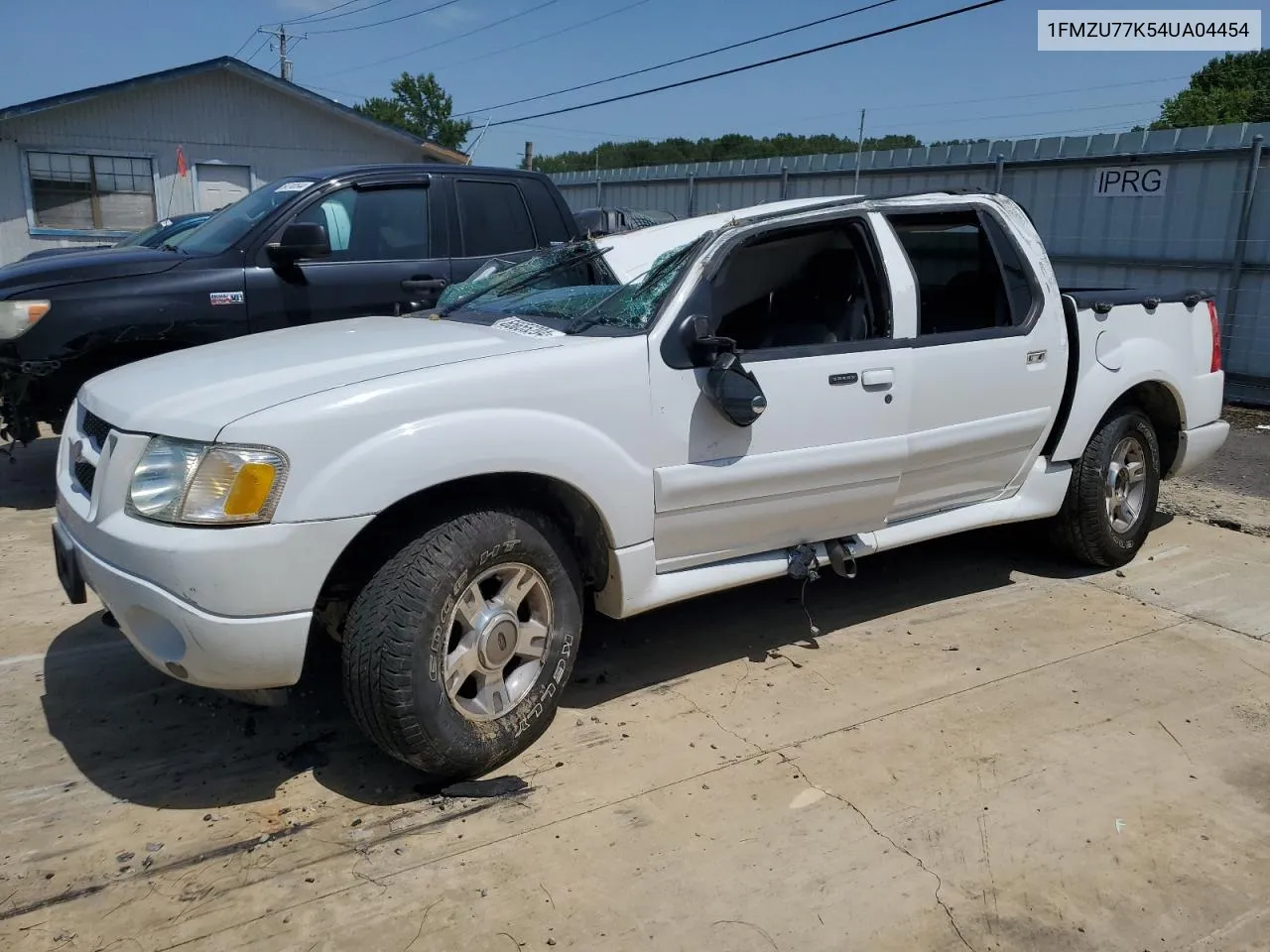 2004 Ford Explorer Sport Trac VIN: 1FMZU77K54UA04454 Lot: 65655204