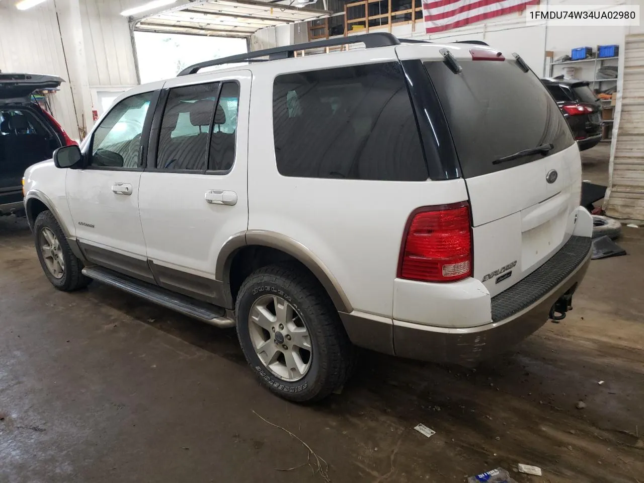 2004 Ford Explorer Eddie Bauer VIN: 1FMDU74W34UA02980 Lot: 68608014